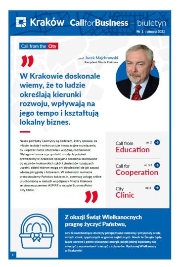 Call for business_pl_1/21_okładka